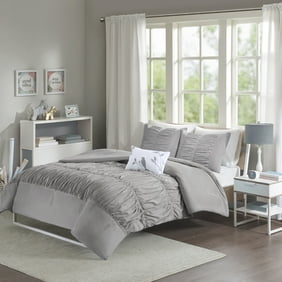 Lush Decor Venetian 4 Pc Comforter Set King Silver Walmart Com