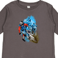 thumbnail image 4 of Inktastic Motocross Boys Long Sleeve Toddler T-Shirt, 4 of 5