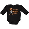 thumbnail image 3 of Inktastic Limb Loss Awareness Prosthetic Leg and Arm Orange Ribbon Boys or Girls Long Sleeve Baby Bodysuit, 3 of 5