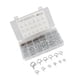 thumbnail image 3 of Abrazadera De Tubo De Resorte De Alambre Doble Abrazadera De Tubo De Resorte De Metal Clips De Resorte De Tubo Inoxidable Clips De Alambre Doble Duro Abrazadera De Tubo De Manguera Firme Para 285 Uds Moyic VI003177-00, 3 of 7