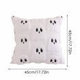 thumbnail image 3 of Ghost Throw Pillow Halloween Ghost Pillow Spooky Decor for Couch and Bed Halloween Gift for Home 18 Inch Ghost Pillow Case, 3 of 9
