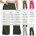 thumbnail image 4 of DDAPJ pyju Womens Wide Leg Yoga Pants High Waisted Comfy Casual Loose Pants Plus Size Lounge Sweatpants Hot Pink XL, 4 of 7