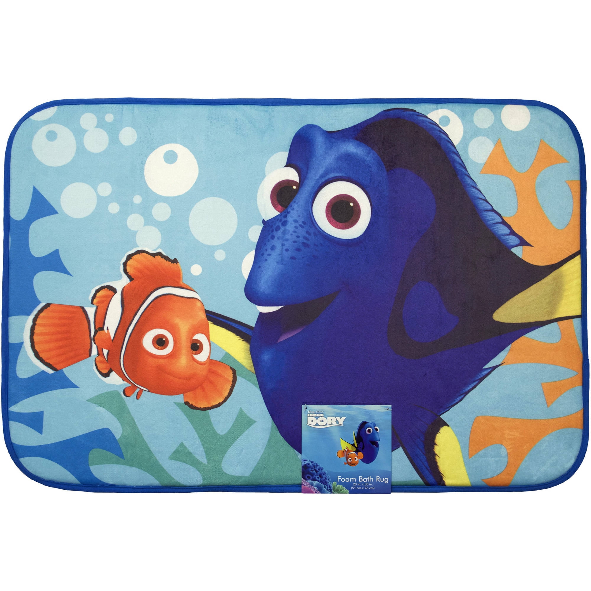 Disney Finding Dory Foam Bath Rug 1 Each Walmart Com