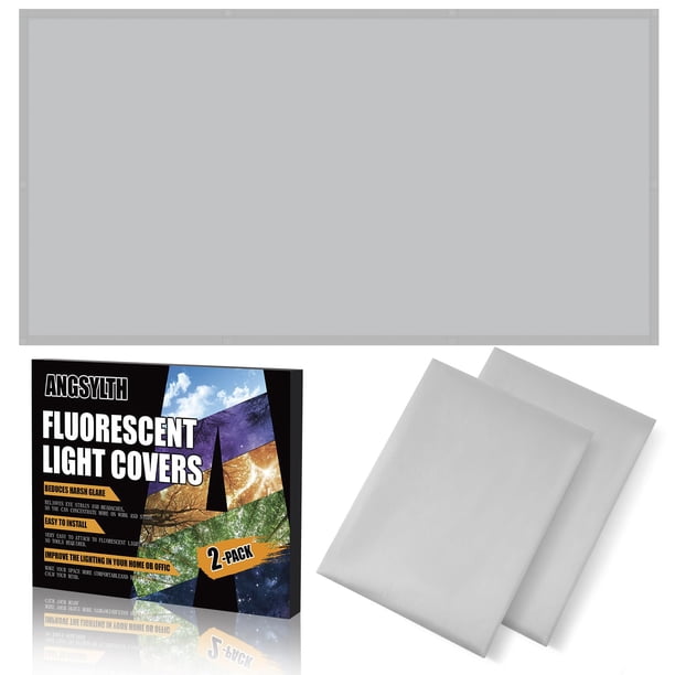 Cubiertas magnéticas para luces fluorescentes ANGSYLTH 122 x 61 cm, paquete de 2