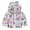 Purple, variant on ATOGUTA Jackets for Girls Summer Sunscreen Jackets Printed Hooded Outerwear Zipper Green, Size 1T-5T