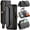 Black, variant on Crossbody for Samsung Galaxy A14 4G/5G Case Wallet【RFID Blocking】with 10-Card Holder Zipper Bills Slot, Soft PU Leather Magnetic Shoulder Wrist Strap for Samsung Galaxy A14 Wallet Case Women