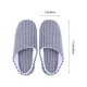 thumbnail image 2 of EeaseMX Pantuflas acogedoras de rayas azules, estilo japonés, para adultos, suaves y cálidas, para otoño e invierno (talla XL, talla 42-43), 2 of 7