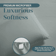 thumbnail image 3 of Micropuff Standard Pillowcase with Matching Twin Size Fitted Sheet Soft, Durable, and Fade-Resistant Bedding - Hotel Luxury Style Sheet Set Wrinkle Free (Flat Sheet Not Included), 3 of 10