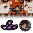 thumbnail image 1 of Kitchen Serving Tray Set Valentines Day Wooden Decorations Coffee Table Tray round Table Tray Decorations for Living Room Kitchen Signs Handmade Witch Hat Wooden Tray For Halloween Party Serving Candy, 1 of 4