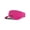Hot Pink, variant on Top Headwear Adjustable Visor - Hot Pink