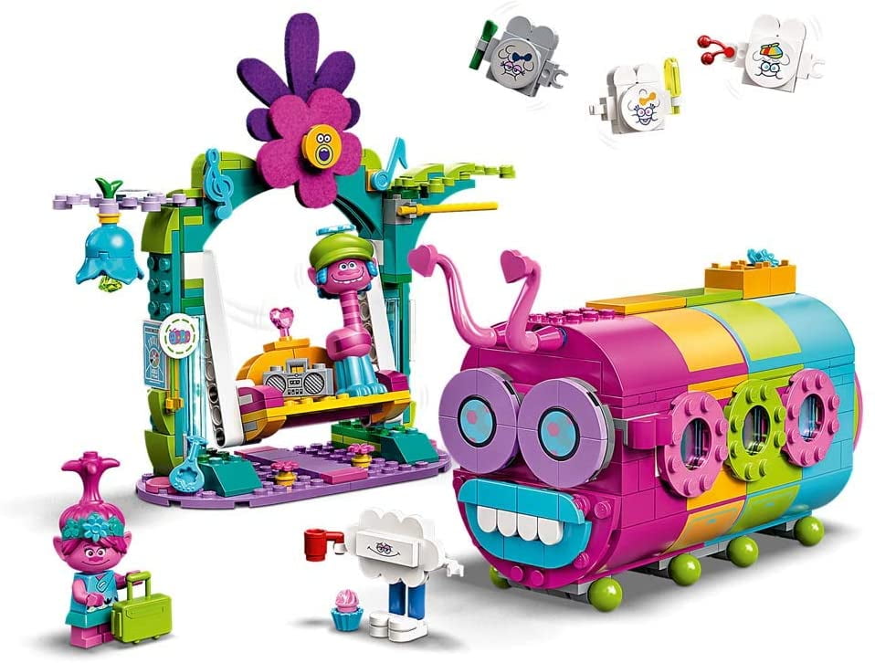 Lego Trolls World Tour Rainbow Caterbus 
