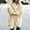 Beige, variant on BLTIBY 2024 Sherpa Jacket Women Casual Solid Colour Fashion Long Sleeve Drawstring Open Front Padded Coats Fuzzy Fleece Hooded Cardigan Outwears Beige 4XL