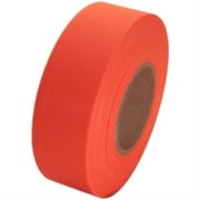 Tape Planet Orange Flagging Tape 1 3/16" x 31.200 ft Roll Non-Adhesive