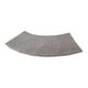 thumbnail image 3 of Alfombra de baño, alfombra de baño curva, alfombra para pies en forma de abanico, alfombra de baño suave y lavable antideslizante, Gris, 3 of 9