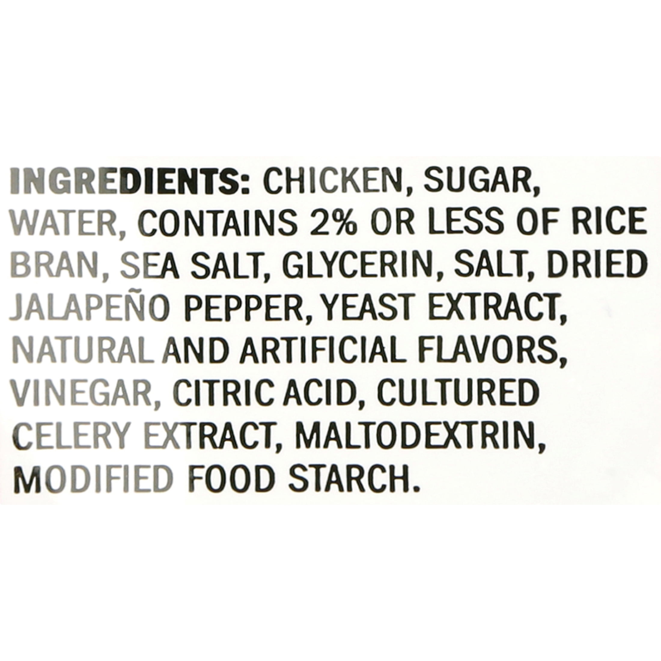 Jack Link’s 100% Chicken Jalapeno Bites 3.25 oz Resealable Bag