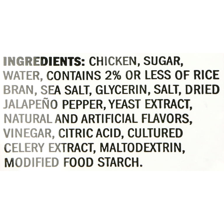 Jack Link's 100% Chicken Jalapeno Bites 3.25 oz Resealable Bag