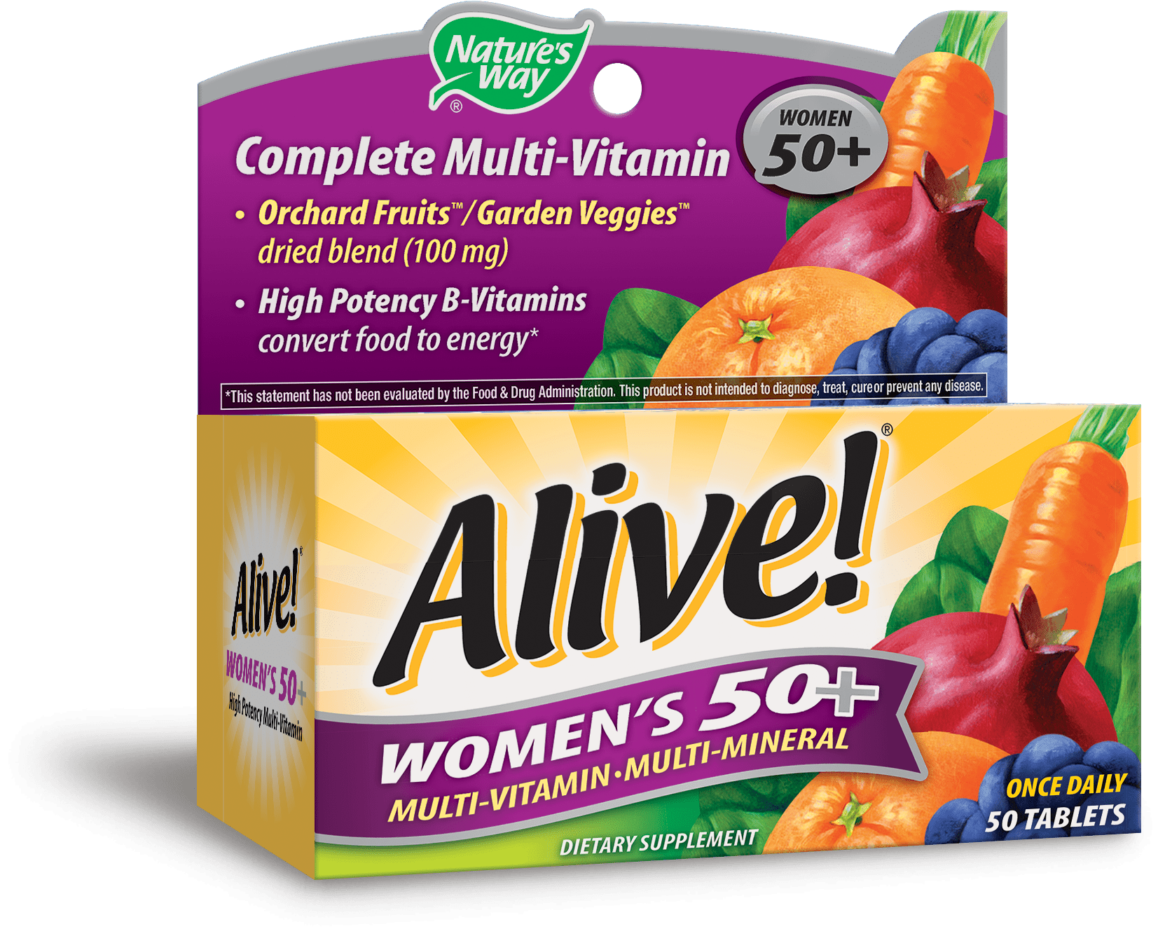 Alive Women s 50 Multivitamin Daily Supplement 50 Tablets Walmart alive-women-s-50-multivitamin-daily-supplement-50-tablets-walmart