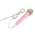 thumbnail image 2 of Singing Machine Dynamic Karaoke Microphone with 3.5mm Plug Kids Singing Microphone Handheld Microphone for Family Party Musical Instrument, 2 of 7