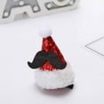 thumbnail image 4 of Festive Christmas Hair Accessories with Sparkling Sequins and Miniature Holiday Hat Designs for Women and Girls, 4 of 7