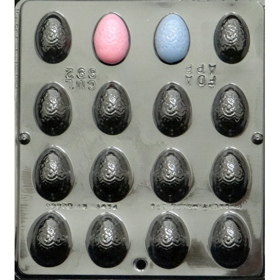 892 Egg Fancy Assembly Chocolate Candy Mold