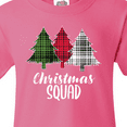 thumbnail image 4 of Inktastic Christmas Squad with Plaid Trees Youth T-Shirt, 4 of 5