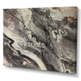 thumbnail image 2 of DESIGN ART Designart "Fire and Ice Minerals II" Gallery-wrapped Canvas Wall Art - Black 20 in. wide x 12 in. high, 2 of 5