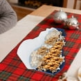 thumbnail image 4 of BotaniNest Tray Cute Snowman Snowflake Covered Storage Container Platter Snack Tray Candy Cookies Candy Desserts, 4 of 4