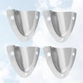 thumbnail image 4 of Nicehomfit 4Pcs Marine Boat Vent Silver Stainless Steel Louvered Vent Easy Installation, 4 of 5