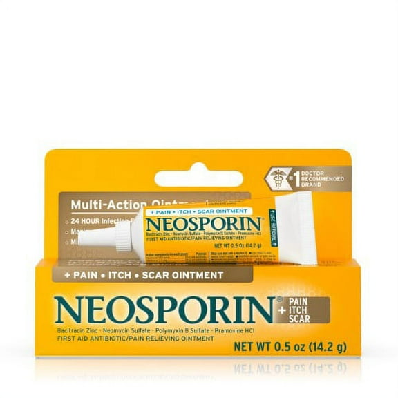 Neosporin First Aid Antibiotic and Pain Relieving Ointment