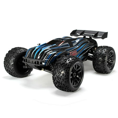 JLB Racing Cheetah 120A Upgrade 1/10 RC Racing Car Truck Rechargeable Truggy RTR RC Toys Truck 80 km/h High Speed with (Best Rc Truggy 2019)
