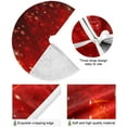 thumbnail image 2 of FMSHPON Valentine's Day Mother's Day Red Heart Love Xmas Christmas Tree Skirt Stand Mat for Holiday Party Decoration Indoor Outdoor 48 inches, 2 of 6