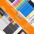 thumbnail image 6 of 176PCS Art Supplies Sketching Kit with 100 Sheets 3-Color Sketch Book, Graphite Colored Charcoal Watercolor & Metallic Pencils, Drawing Set Gifts for Adults Teens Girls Boys Kids, 6 of 7