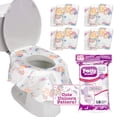 thumbnail image 1 of Fundas Desechables para Asiento de Inodoros XL Unicornios Impermeable para Niños y Adultos en Paquet, 1 of 7