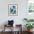 thumbnail image 3 of Art.com Blue Fairy Tale Floral I Art Print by Silvia Vassileva, Brown Frame Wall Art, 23" x 29", 3 of 5