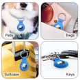 thumbnail image 2 of JETech Silicone Case for AirTag 2021 with Keychain, Protective Air Tag Holder, Portable Keyring Cover, Easy Installation, 2-Pack (Capri Blue), 2 of 6