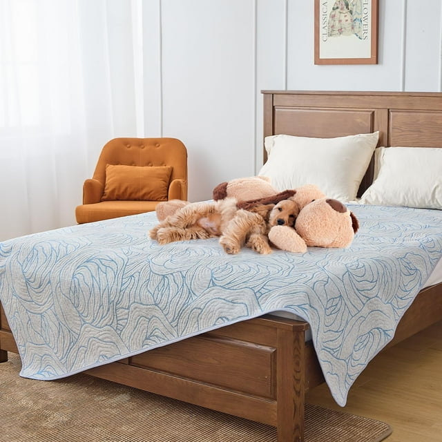 Almohadillas de adiestramiento para perros Qeils, reutilizables, lavables, XL, 183 x 183 cm