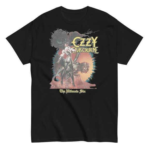 Ozzy Osbourne - The Ultimate Sin Unisex T-Shirt - Black - Small