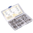 thumbnail image 1 of Washers, 304 Stainless Steel Various Sizes Standard Design Firm Fixing Flat Washer  For Maintenance, 1 of 8