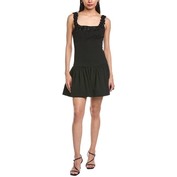 Ramy Brook womens Lenna Dress, 0, Black