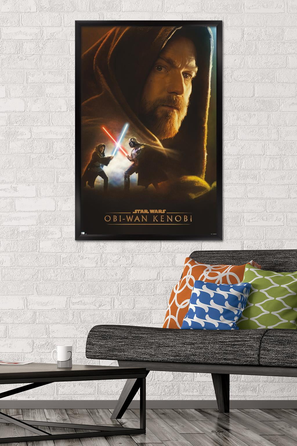 Star Wars: Obi-Wan Kenobi - Obi-Wan Collage Wall Poster, 22.375" x 34" Framed