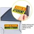 thumbnail image 2 of Reflective Driver Student Magnetic Car Signs Vehicle Safty L1 Bumper Magnet G4H1, 2 of 8