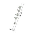 thumbnail image 2 of WHAMVOX 1Pcs Iron Rain Chains For Gutters With Bell Design For Homeowners 33.1X5.9X3.9in, 2 of 8