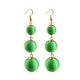 thumbnail image 2 of 2 Pares de Colgantes Lineales con Bohemio Yuyangstore Pendientes de moda, 2 of 8