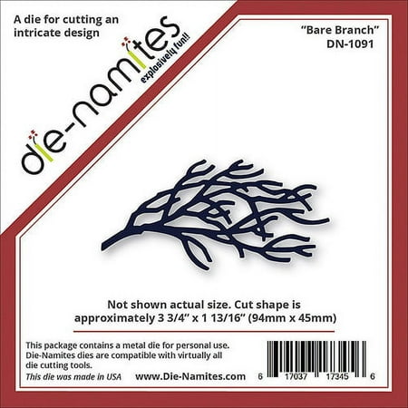 Die-namites Die-bare Branch, 3.75"x1.812