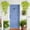 130#Yellow, variant on Semi Circular Wall Mounted Flower Pot Space Saving Plastic Hanging Planter Durable Garden Decor, Drainage Design Easy Install Lightweight Indoor Outdoor Wall Fence Balcony Home Decor for Plant Lovers