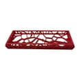 thumbnail image 4 of Bunblic Keyboard Case Premium Protective Cooling Ventilated Accessories Multifunctional Supplies Lightweight 60% Keyboard Case Hollow Red, 4 of 8