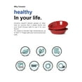 thumbnail image 2 of LE TAUCI  52 OZ Capacity Ceramic Pie Pans, 9 Inch Deep Dish Baking Dishes with Fluted Rim,Oven Safe up to 500°F, Microwave & Dishwasher Safe, Red, 2 of 7