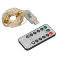 thumbnail image 1 of LED String Lights, Adjustable Brightness USB Interface String Lights Bedroom 10meters / 10.9yd  For Curtain, 1 of 8