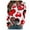 ZB-Red-vestidos de otoño para mujer, variant on Aboser Valentine's Day Shirts for Women Pink Love Heart Graphic Shirt Casual Long Sleeve Tops Trendy Crewneck Pullover Tees