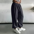 thumbnail image 3 of Xdegoge Sweatpants Women Oversized Wide Leg Baggy Lounge Pants Workout Gym Active High Waisted Comfy Joggers Cinch Bottoms Streetwear Y2K Cute Sweat Pants Trousers Fall Clothes Pantalon Mujer XL, 3 of 8